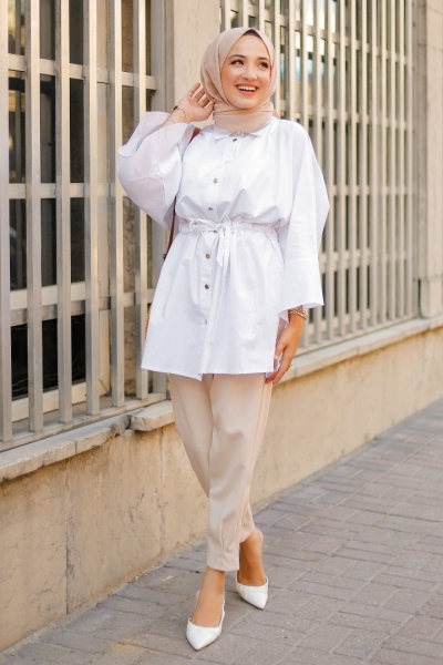 Nantes White Tunic