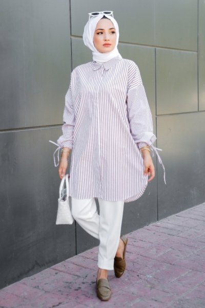 Narcissus Brown Tunic