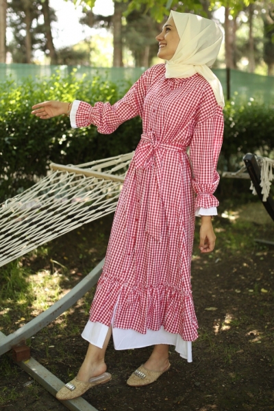 Strawberry Red Dress