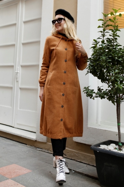 Levis Camel Cachet Coat