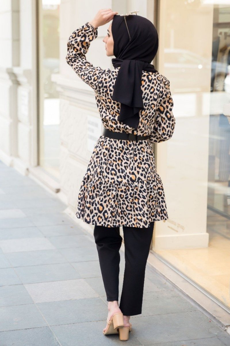 Sofia Leopard Tunic