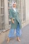 Nice Mint Green Trench