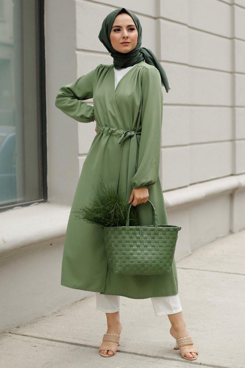 Paula Mint Yeşil Trenç