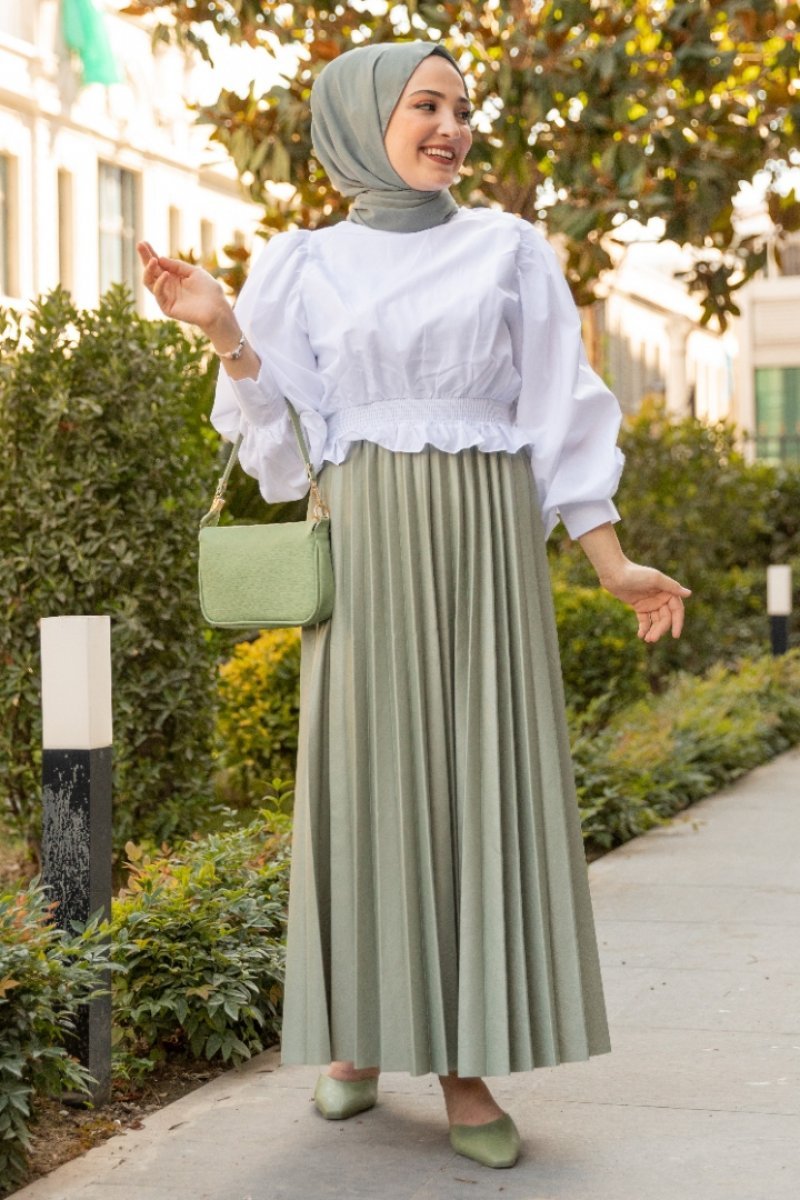 Linya Mint Green Skirt