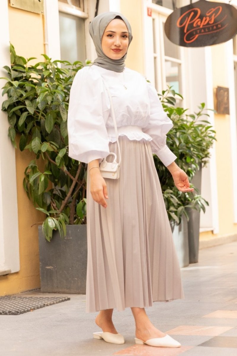 Linya Gray Skirt