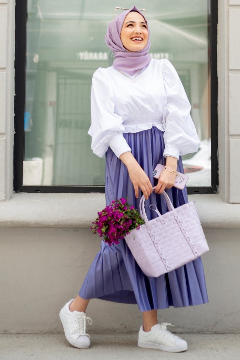 Linya Purple Skirt