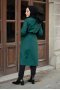 Robin Emerald Green Trench Coat