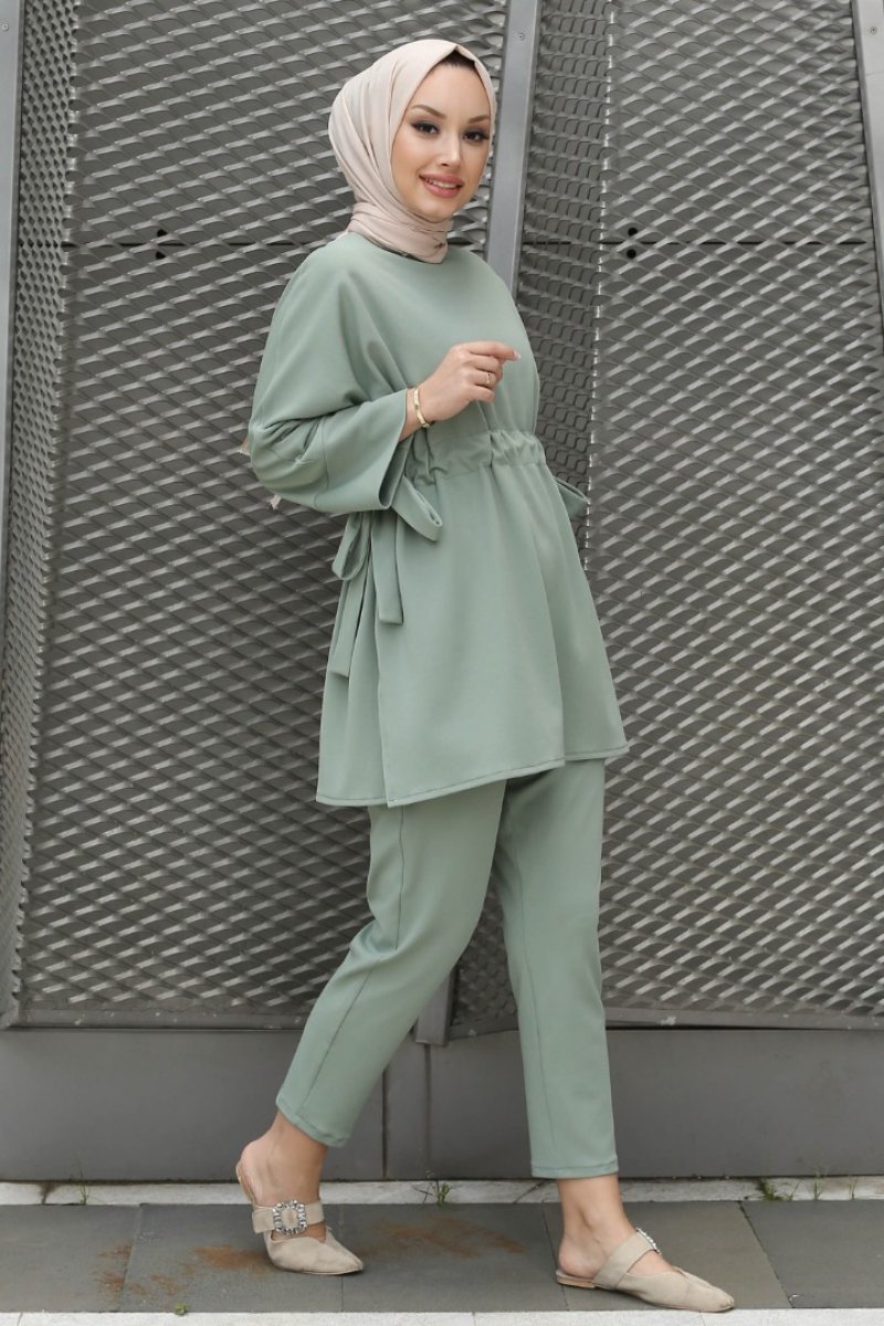 Avinga Mint Green Suit
