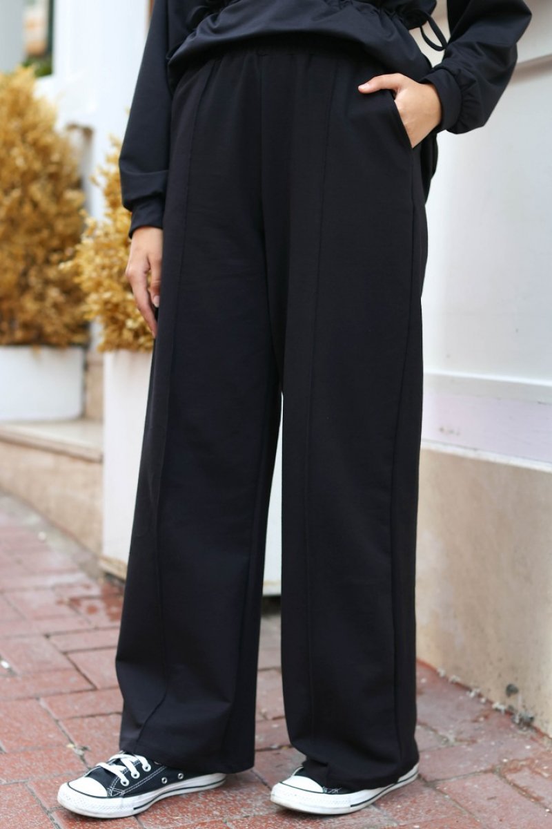 Alina Siyah Pantolon