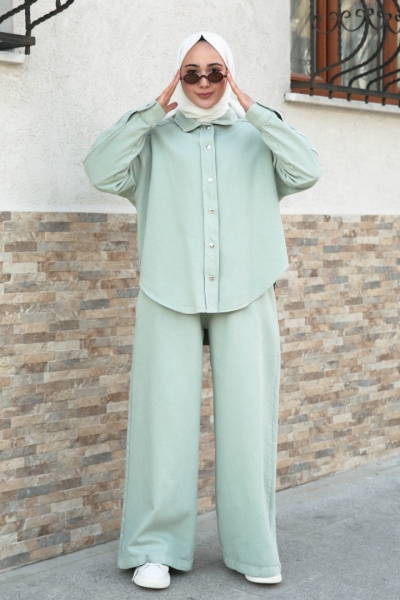 Cotesa Mint Green Suit