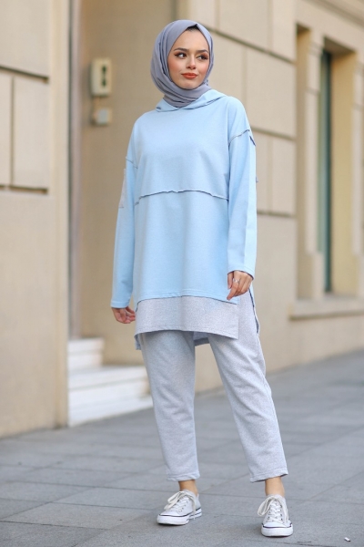 Abrial Light Blue Suit