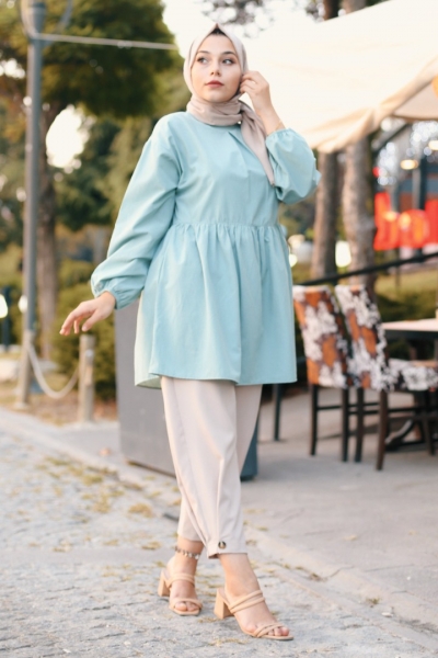 Elsa Mint Green Tunic
