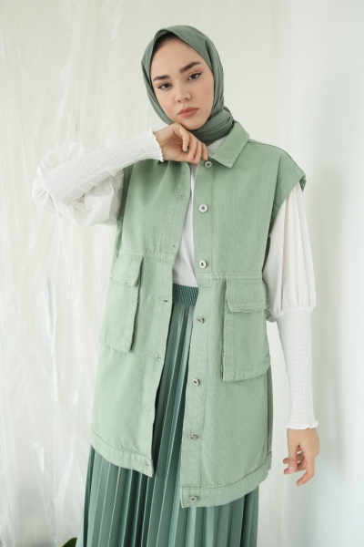 Motta Mint Green Vest