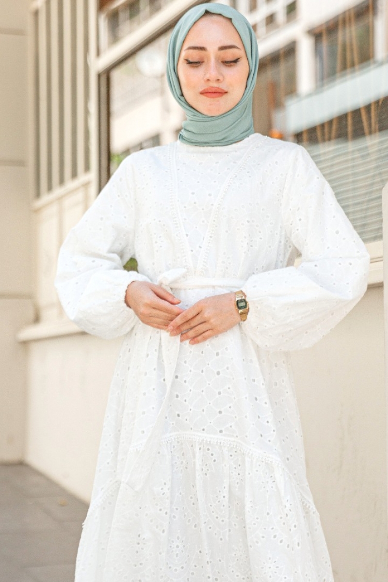 Serra White Dress