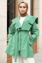 Lora Green Trench Coat