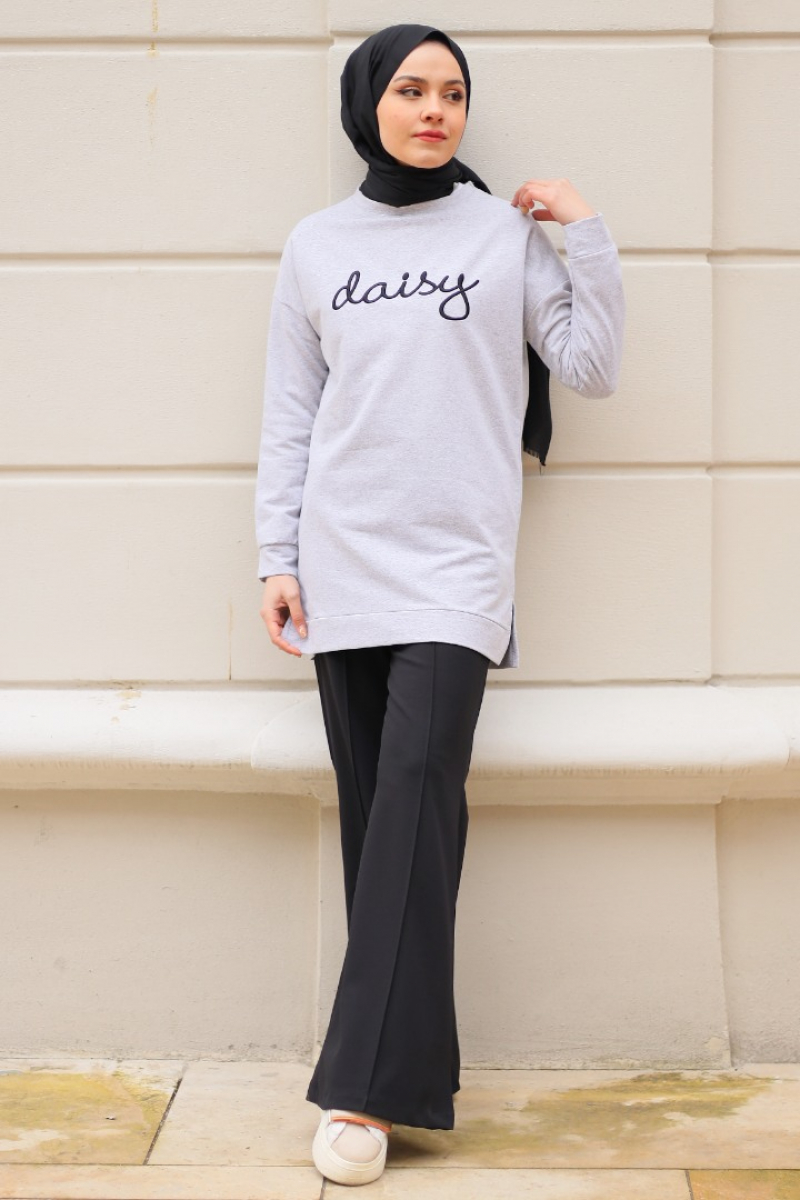 Daisy Gray Sweatshirt