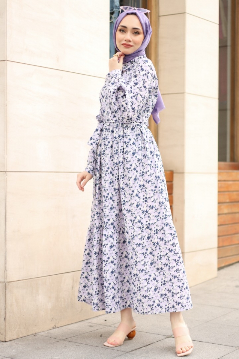 Nena Lilac Dress