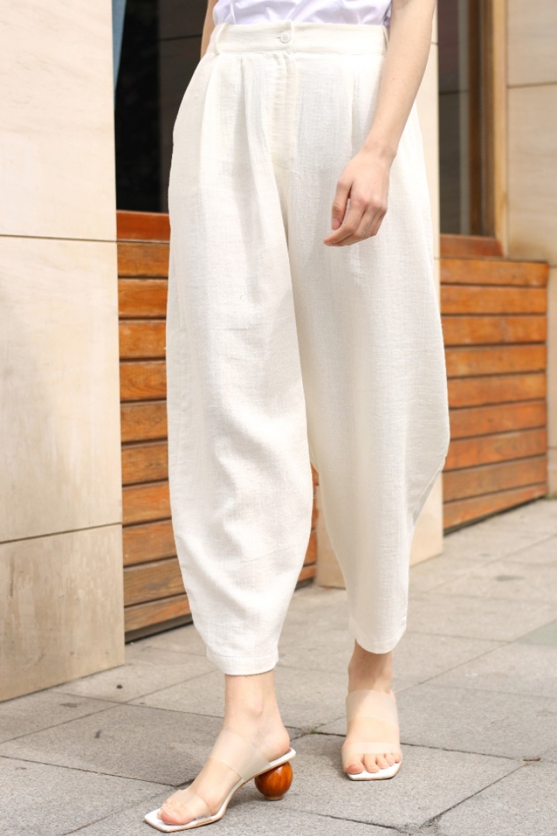 Sanio Beyaz Pantolon