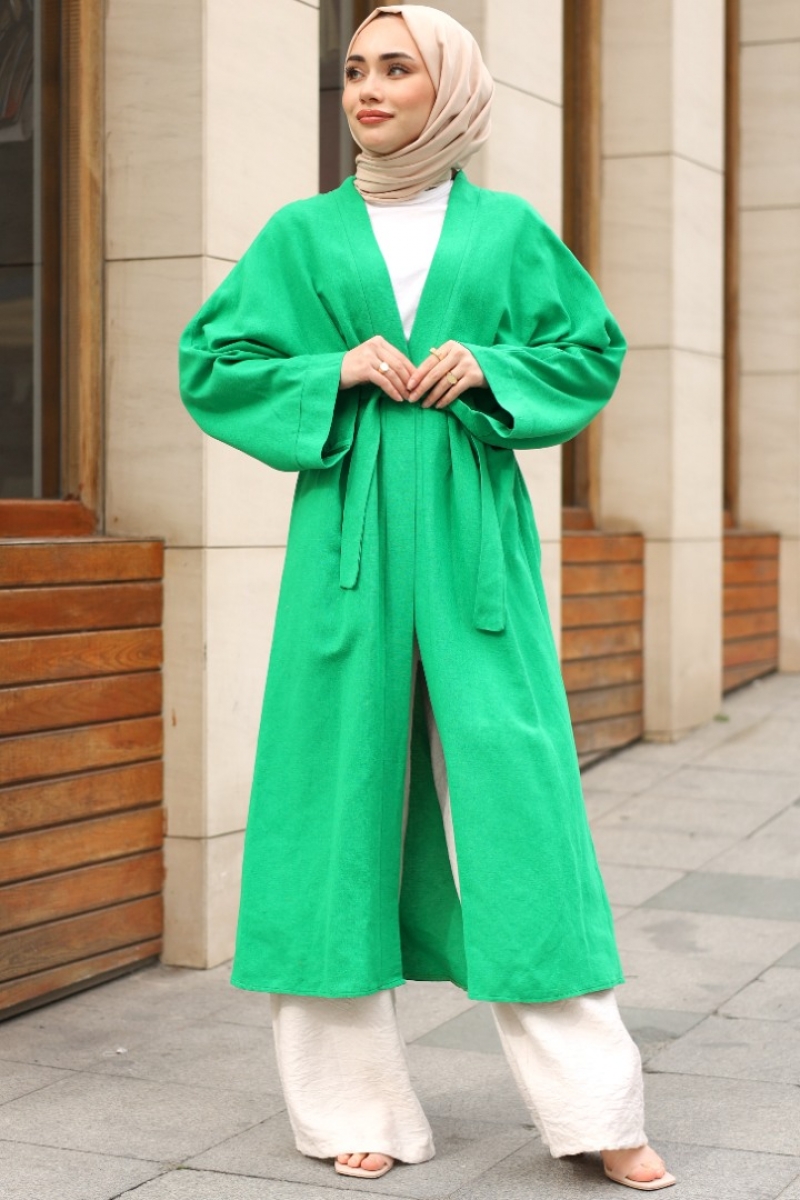 Lalin Green Kimono