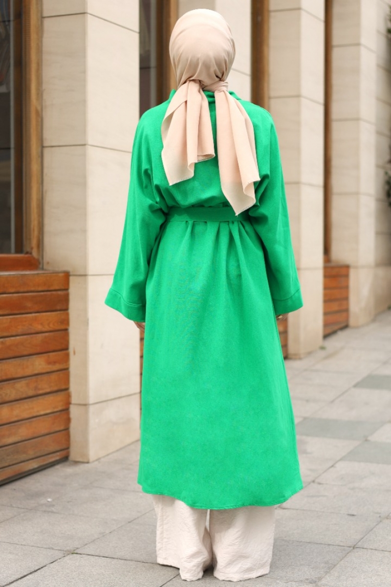 Lalin Yeşil Kimono