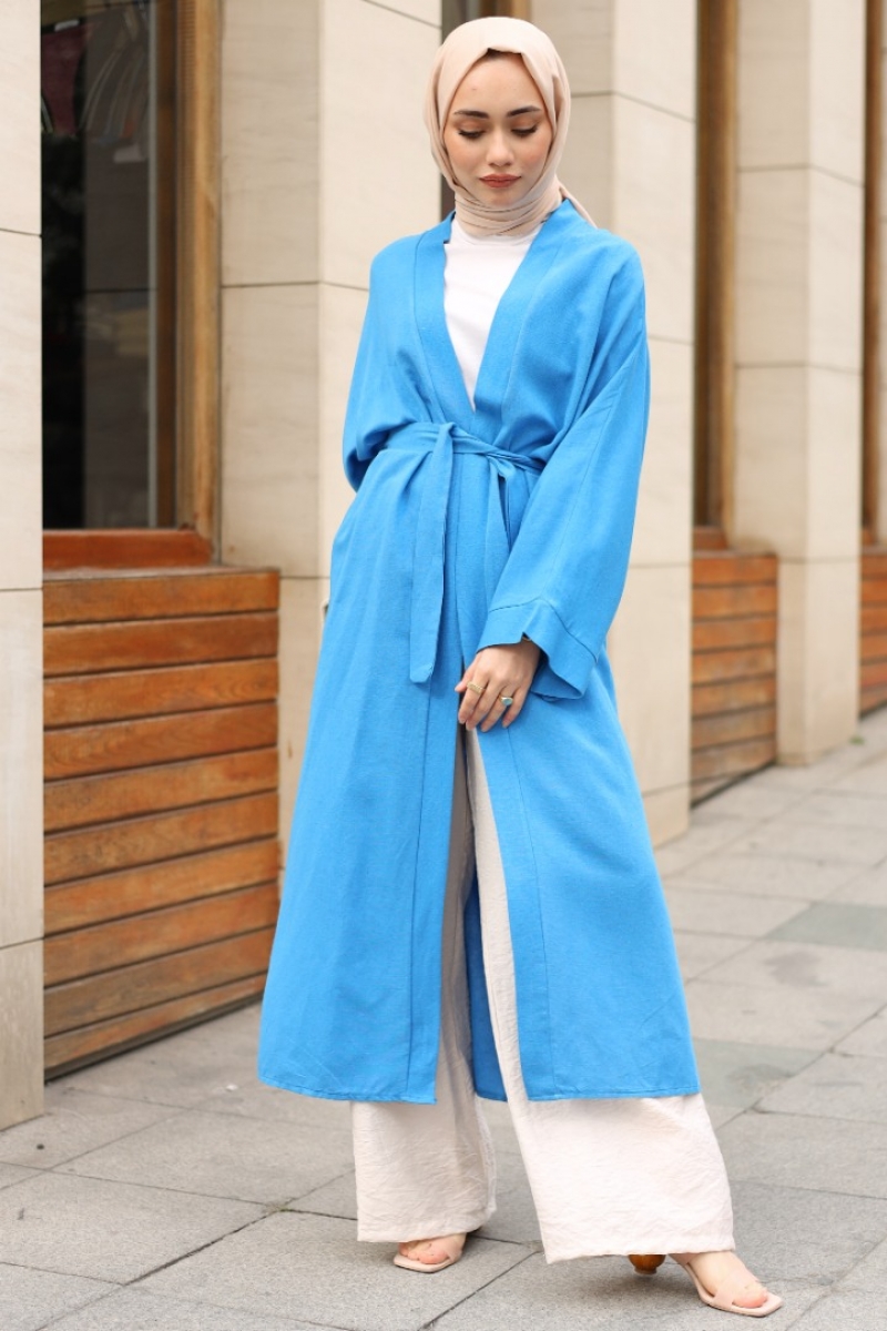 Lalin Mavi Kimono