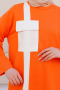 Asha Orange Sweatshirt