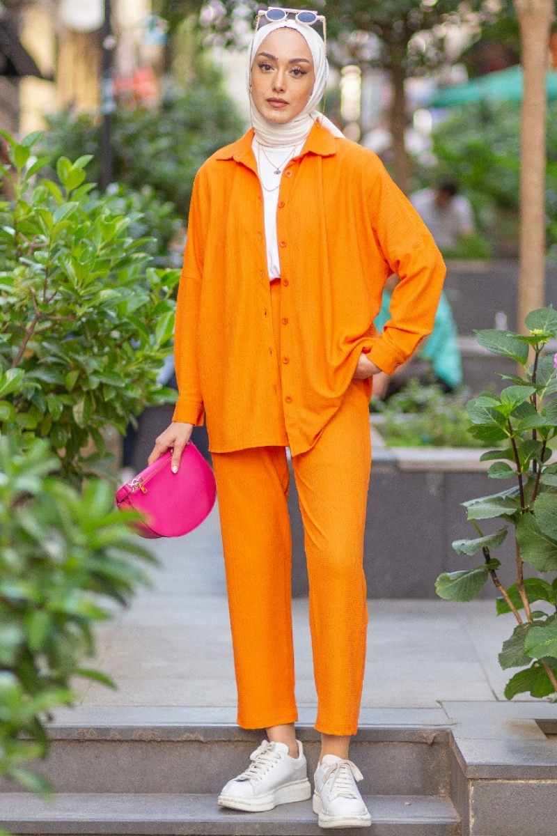 Alice Orange Suit