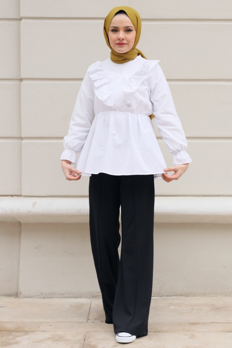 Roya White Shirt