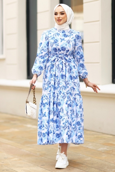 Enda Mavi Elbise
