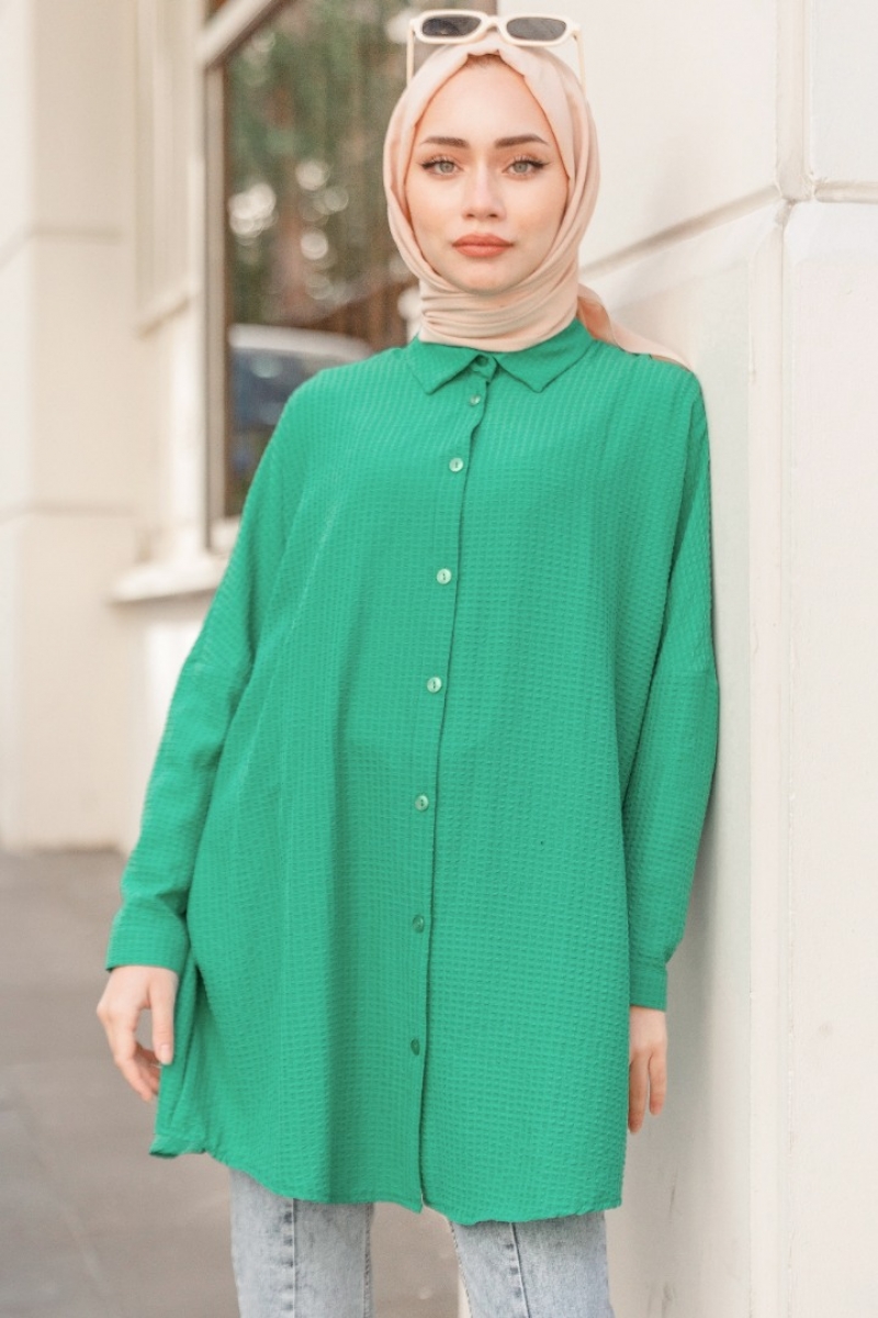 Minia Green Tunic