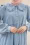 Liya Açık Mavi Kot Elbise