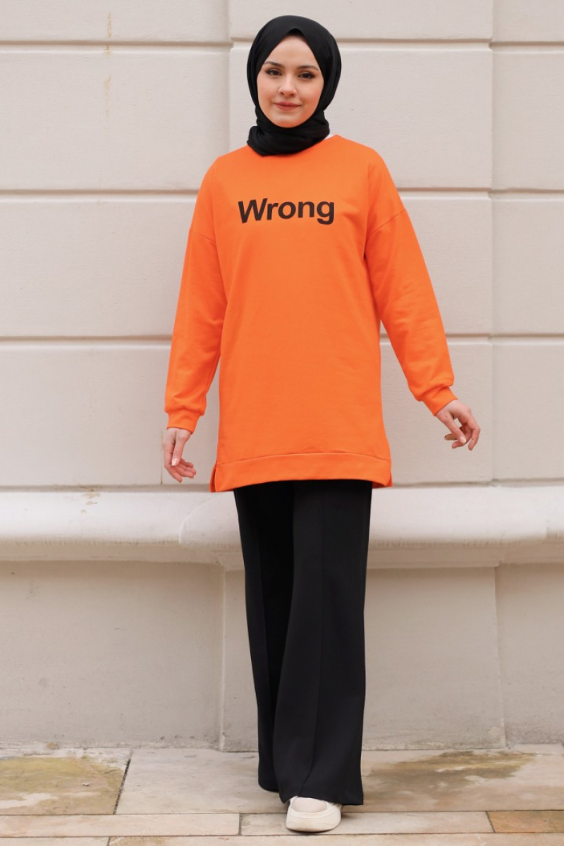 Wrong Orange Sweatshirt