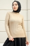 Reyna Camel Knitwear Body