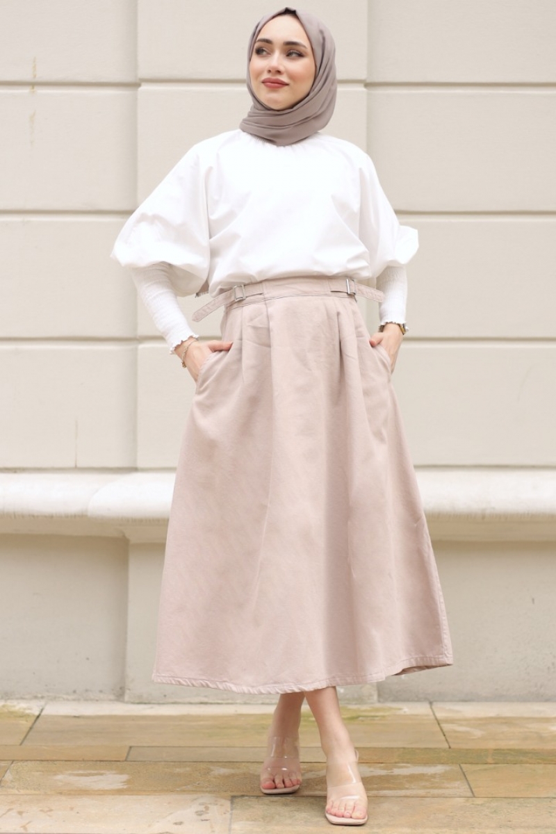 Yulina Mink Skirt