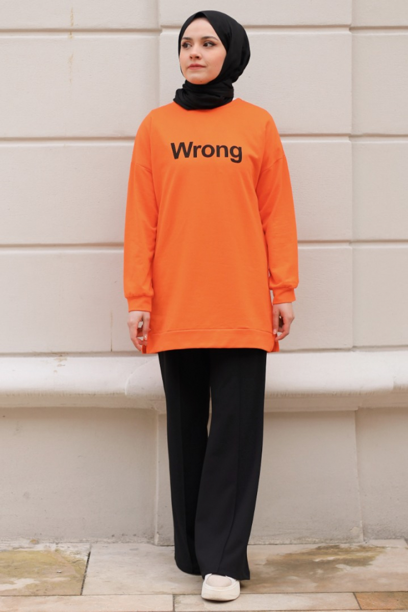 Wrong Orange Sweatshirt