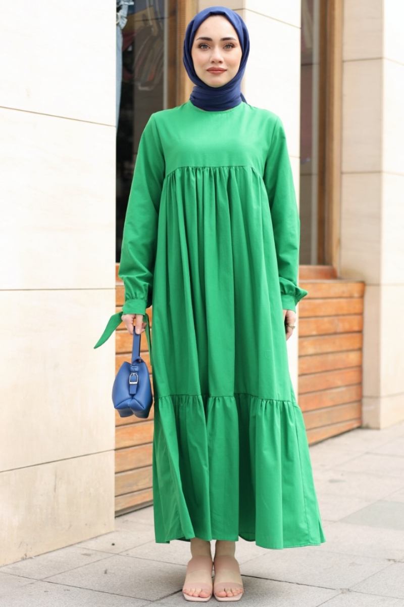 Andera Green Dress