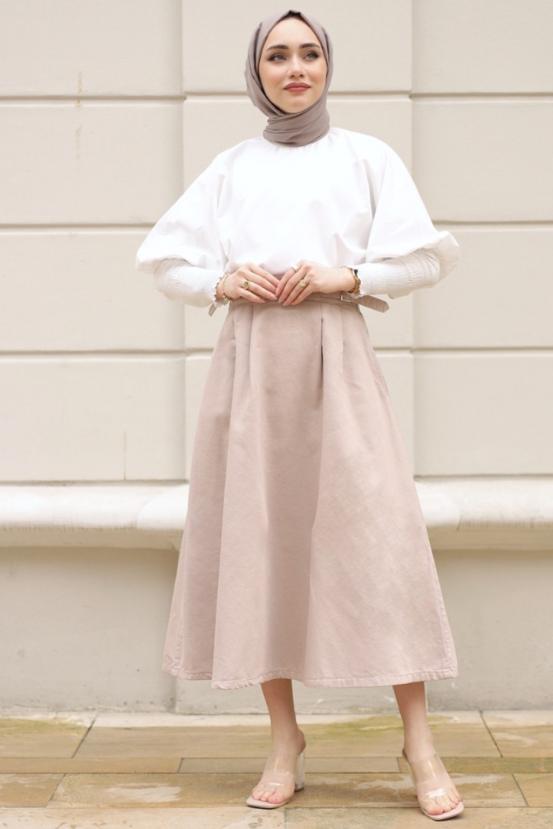 Yulina Mink Skirt