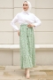 Janset Mint Green Skirt