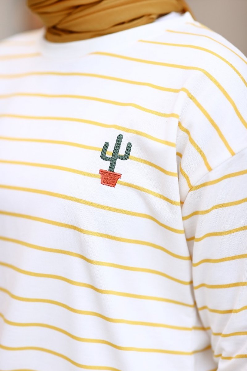 Cactus Yellow Sweatshirt