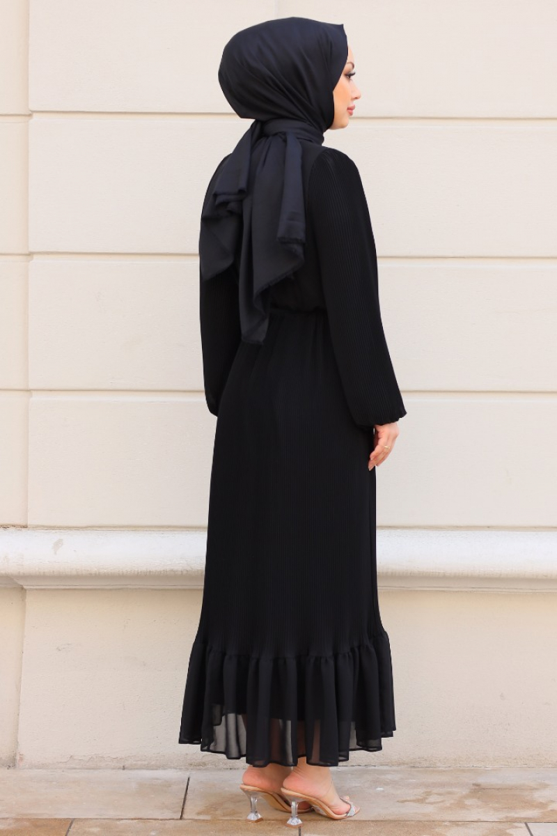 Mariola Siyah Elbise