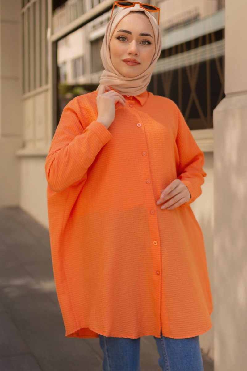 Minia Orange Tunic