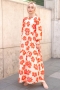 Vanes Orange Dress