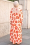 Vanes Orange Dress