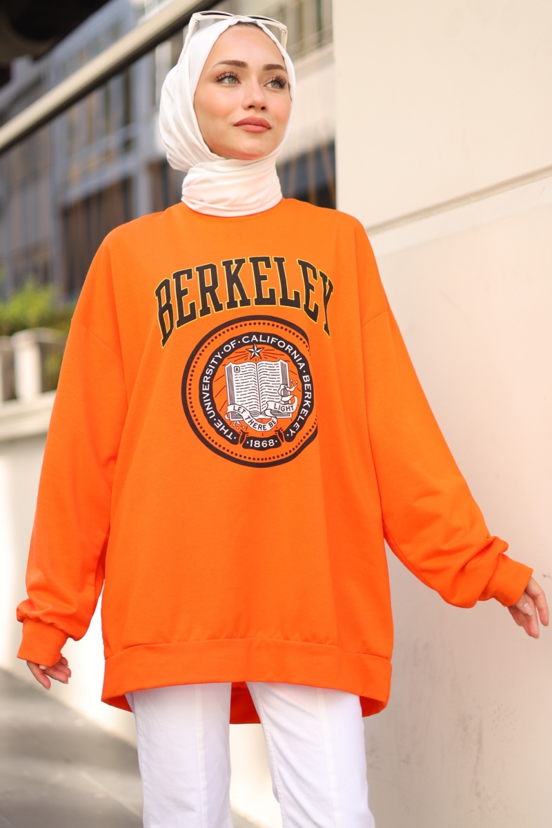 Berkeley Orange Sweat