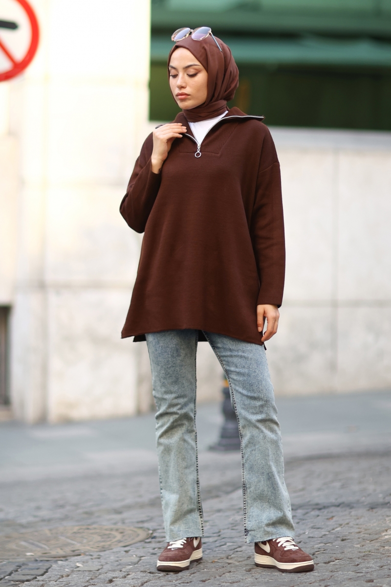 Herme Brown Sweater