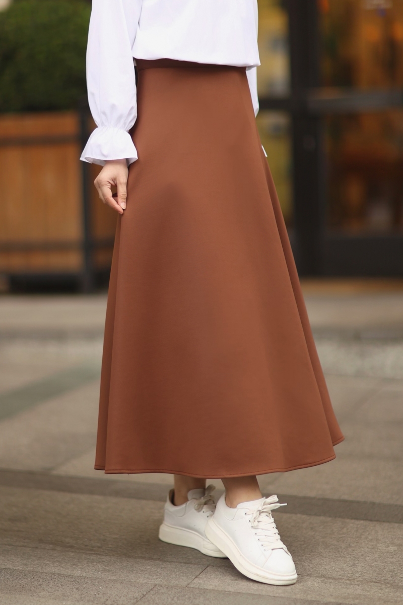 Livy Brown Skirt