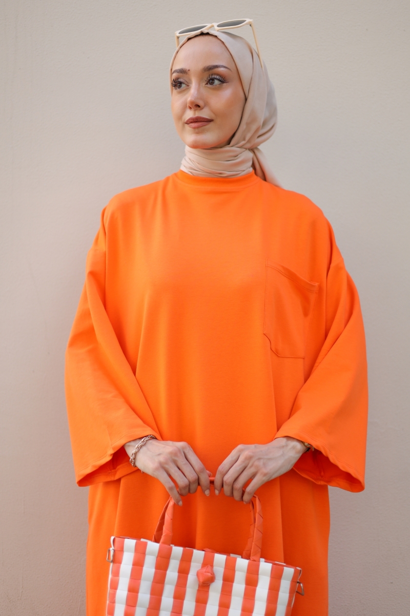 Mishe Orange Dress