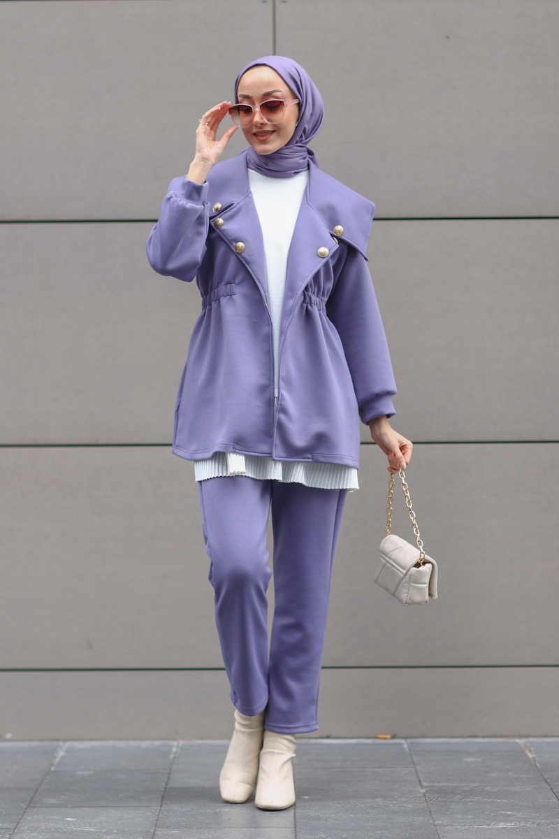 Soprano Purple Suit