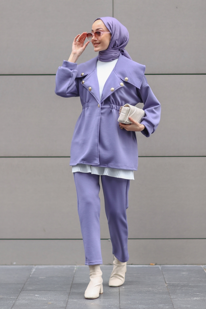 Soprano Purple Suit