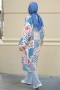 Voile Blue Kimono